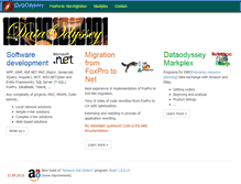 Tablet Screenshot of dataodyssey.com